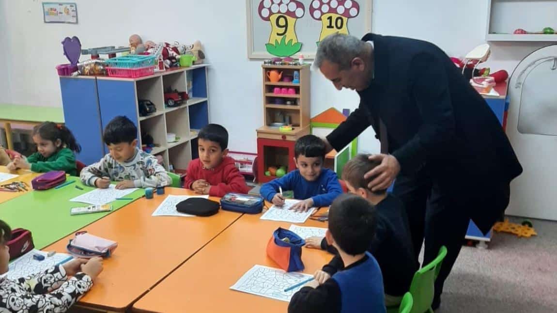 Şehitkamil İlçe Milli Eğitim Müdürü Mehmet Yağcı Okulumuz Ana sınıfı ziyaretinde bulunmuştur.